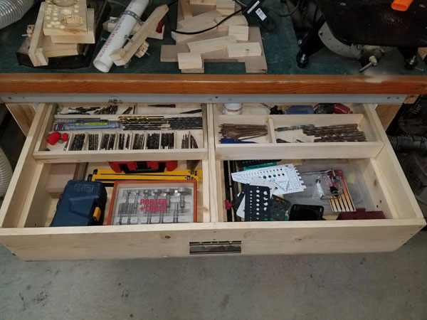 diy woodworking tool bench