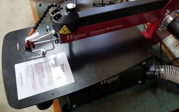 Pegas 21" Scroll Saw Review